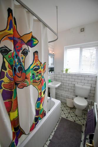 ห้องน้ำ, Lymm Village Apartment in ลัม