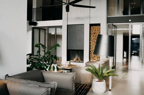 Lobby, Strandhotel in Sluis
