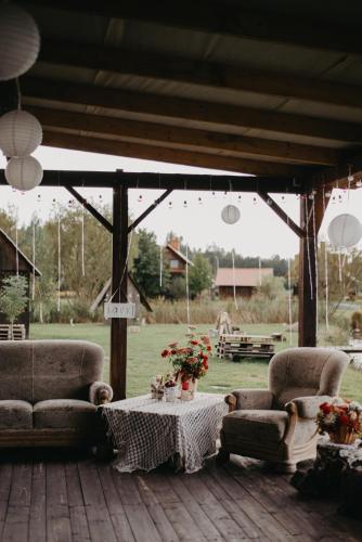 Instalações, Viesu nams RŪĶĪŠI (Viesu nams RUKISI) in Gulbene