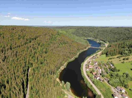 Ferienhaus Schwarzwald Seewald Erzgrube Badesee 100% Natur