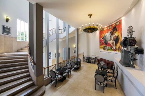 Quầy bar/Pub, Cinema Hotel - an Atlas Boutique Hotel in Trung tâm thành phố Tel Aviv