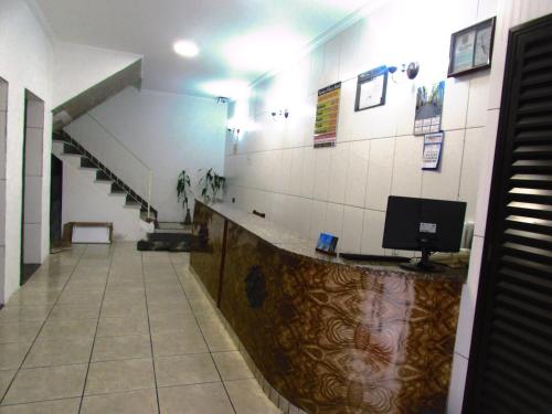 ล็อบบี้, Teodoro Palace Hotel a 5 minutos do Brás e Bom Retiro (Teodoro Palace Hotel a 5 minutos do Bras e Bom Retiro) in บอมเรติโร