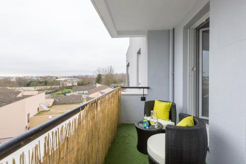 Balcony/terrace, Appartements proche Paris Disney in Torcy
