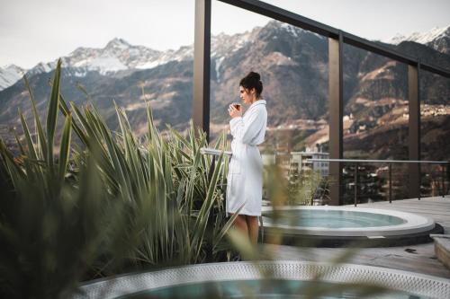 Gyógyfürdő, Hotel Therme Meran - Terme Merano in Meran