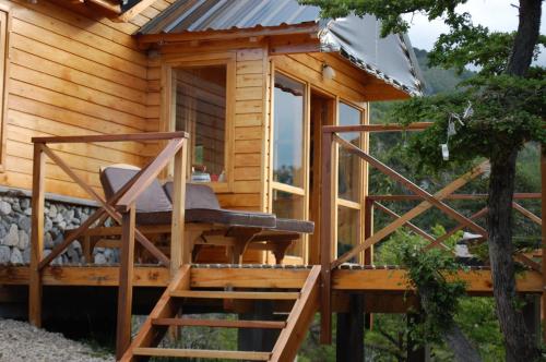 Exterior view of Parajes del lejano sur cabana El Cardo