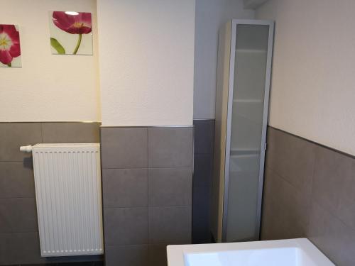 Ванна кімната, Ferienhaus Seedo in Херлесхаузен