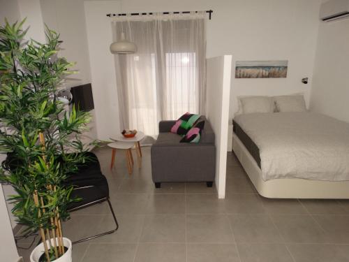 1 double bed