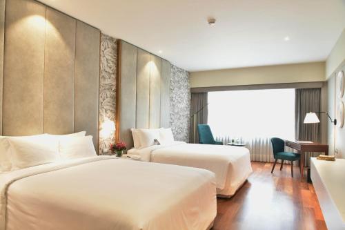 Deluxe Double Room with Two Double Beds room in Manto Hotel Lima - MGallery  Collection