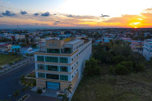 Exterior view, Golden Bay Belize Hotel in Belize City