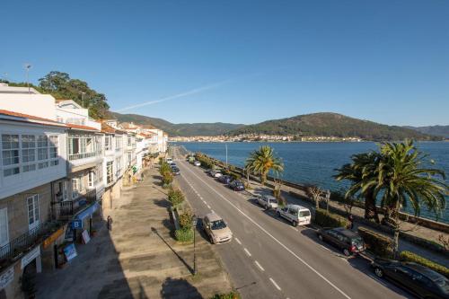 Balkons/terase, Hotel a Muradana in Muros