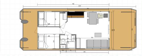 Otter Comfort klasse XL Houseboat