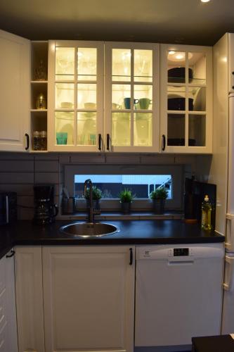 Kitchen, Villa Enigma in Halmstad