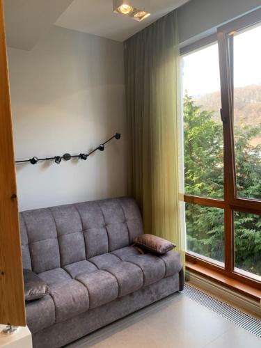 15 Grey studio views on mountains Aurora - Apartment - Krasnaya Polyana