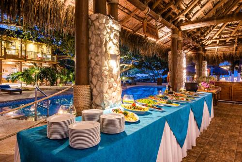 ห้องอาหาร, Hotel Isla del Encanto in บารู