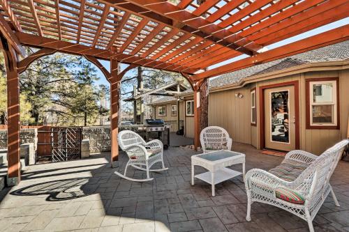 Family Flagstaff Home with Gazebo - Golf, Ski, Hike!