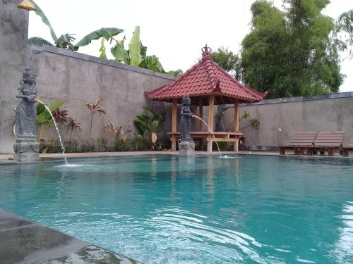 Svømmebasseng, Eliska Sari Bungalow Sumberkima in Pemuteran