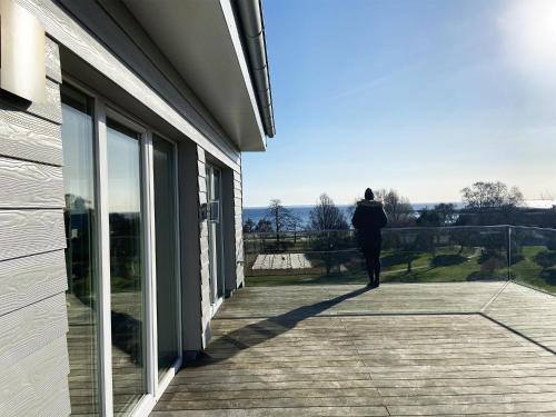 陽台/露台, Beach'n'Sea Wohnung 4 in 格羅米茨鎮中心