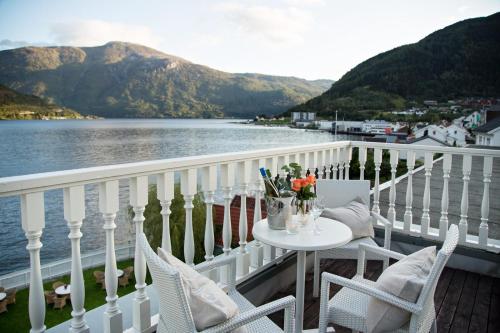 Erkély/terasz, Hofslund Fjord Hotel in Sogndalsfjøra