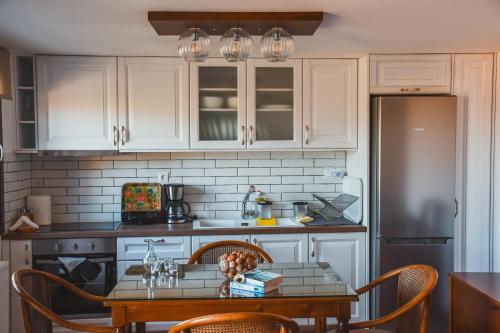 Kitchen, Athivoli Elegant Apartments in Lasithi Plateau