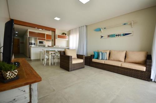 1078 - Apartamento com vista para o mar em Bombinhas, Bombinhas (zdjęcie 3)