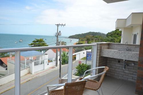 1078 - Apartamento com vista para o mar em Bombinhas, Bombinhas (zdjęcie 2)