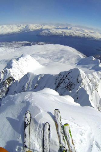 House in the heart of the Lyngen Alps with Best view