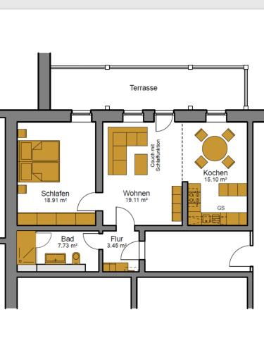 Ferienwohnung im Ostseebad Göhren in Strandnähe, Kurhaus Nordstrand,Nähe Binz und Sellin