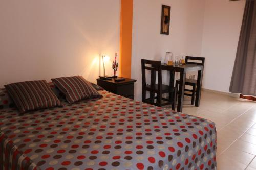 1 double bed