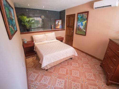 1 double bed