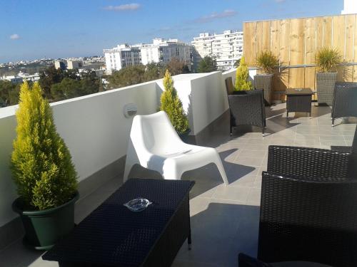 Varanda/terraço, Hotel Alnacir in Faro
