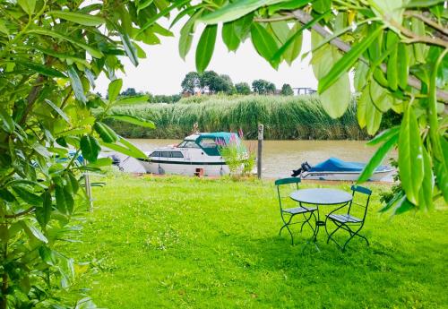 景觀, FeWo Blankenese im Haus Lühegarten (FeWo Blankenese im Haus Luhegarten) in 格呂嫩代