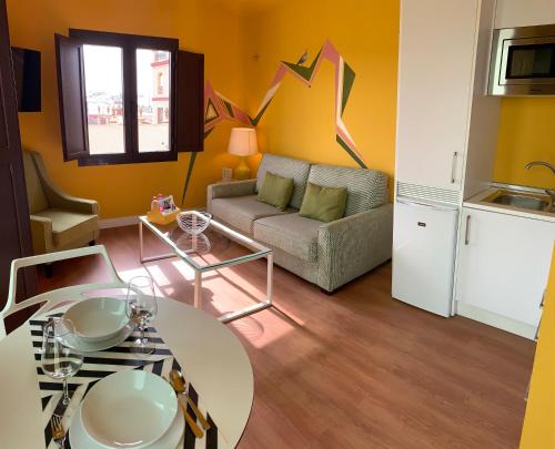 Penthouse Apartment room in Ritual Sevilla Suites Centro