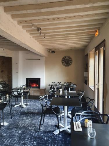 Restaurant, Delfotel in Paray-le-Monial