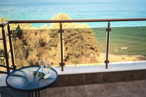Terraza/balcón, Moreto Seaside Aparthotel in Obzor