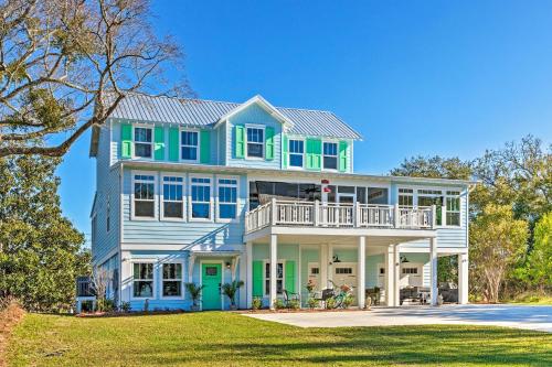 B&B Ocean Springs - Harbor Oaks Haven Walk to Front Beach and Downtown! - Bed and Breakfast Ocean Springs