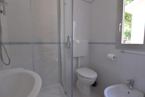 Shower, Camping Johnny in Marina Palmense