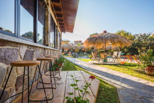 Garden, Socialtel Atitlan in Panajachel