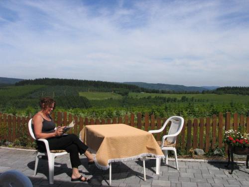 Balcony/terrace, Gastehaus Mira near Sonnenhang Ski Lift