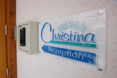 Bejárat, Pension Christina in Weiz