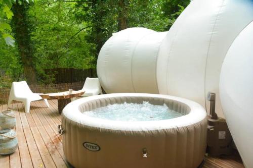 Chartres Bulle privée - La bohème par nature gîte à louer Saint-Luperce