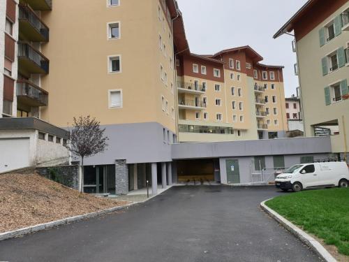 Exterior view, Les Campanules near Filature Arpin