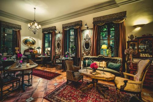 餐廳, Dwor Giemzow Hotel - Autostrada A1 in 羅茲市中心