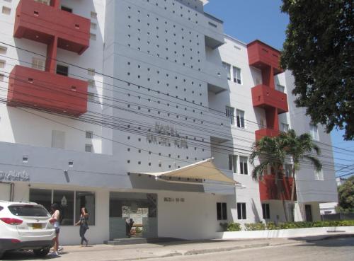Entrance, Hotel Mar del Plata in El Bosque