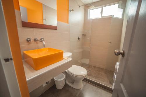 Shower, Hotel Mar del Plata in El Bosque