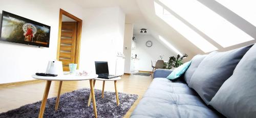 Apartament Miętowy z 2 sypialniami i miejscem parkingowym