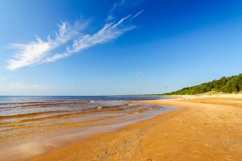 Summer beach house in Saulkrasti