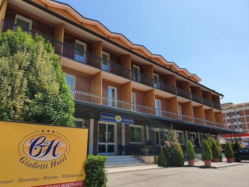 A szálláshely kívülről, Hotel Gialletti in Orvieto