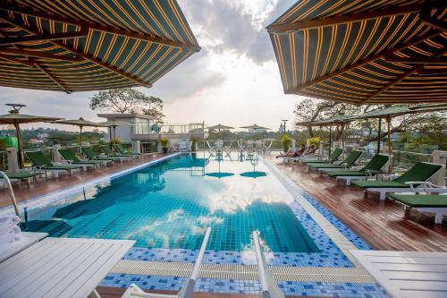 Swimming pool, Prestige Residences at Golden Valley by Grand United Hospitality in Bahan