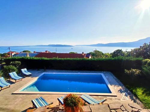 *****Pool house with beautiful seaview,big garden and old tavern*****, Rijeka (fotografie 4)