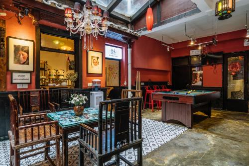 成都ミックス ホステル ポッシュパッカー & カクテル バー (铂泊客.驴友记鸡尾酒吧青年旅舍)